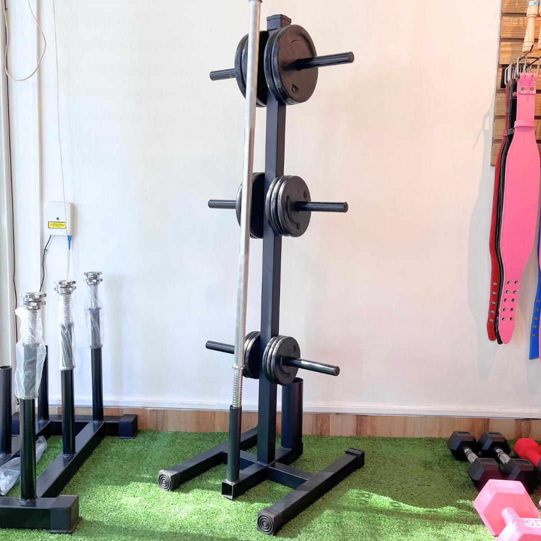 Rack pro barras y discos