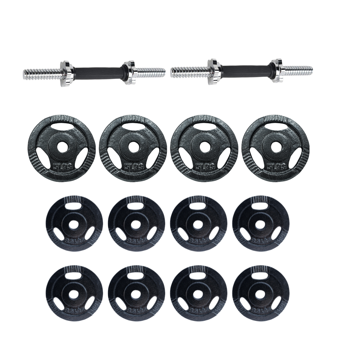 Kit mancuernas 20 kg (45 lbs)