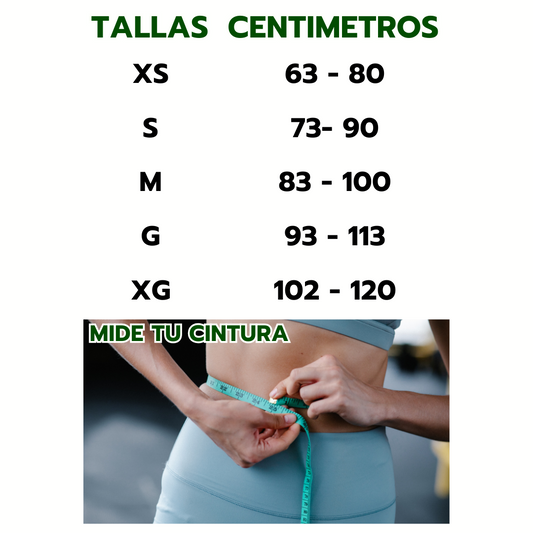 Faja reductiva de compresión