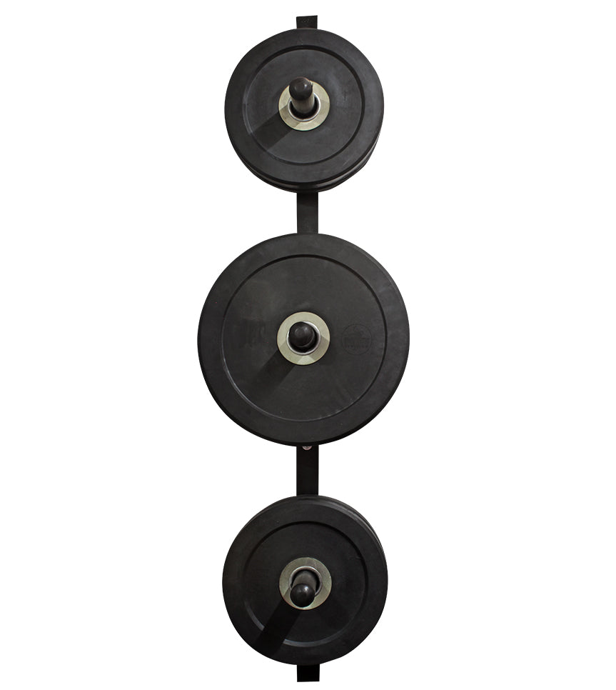 Rack de pared para discos olimpicos