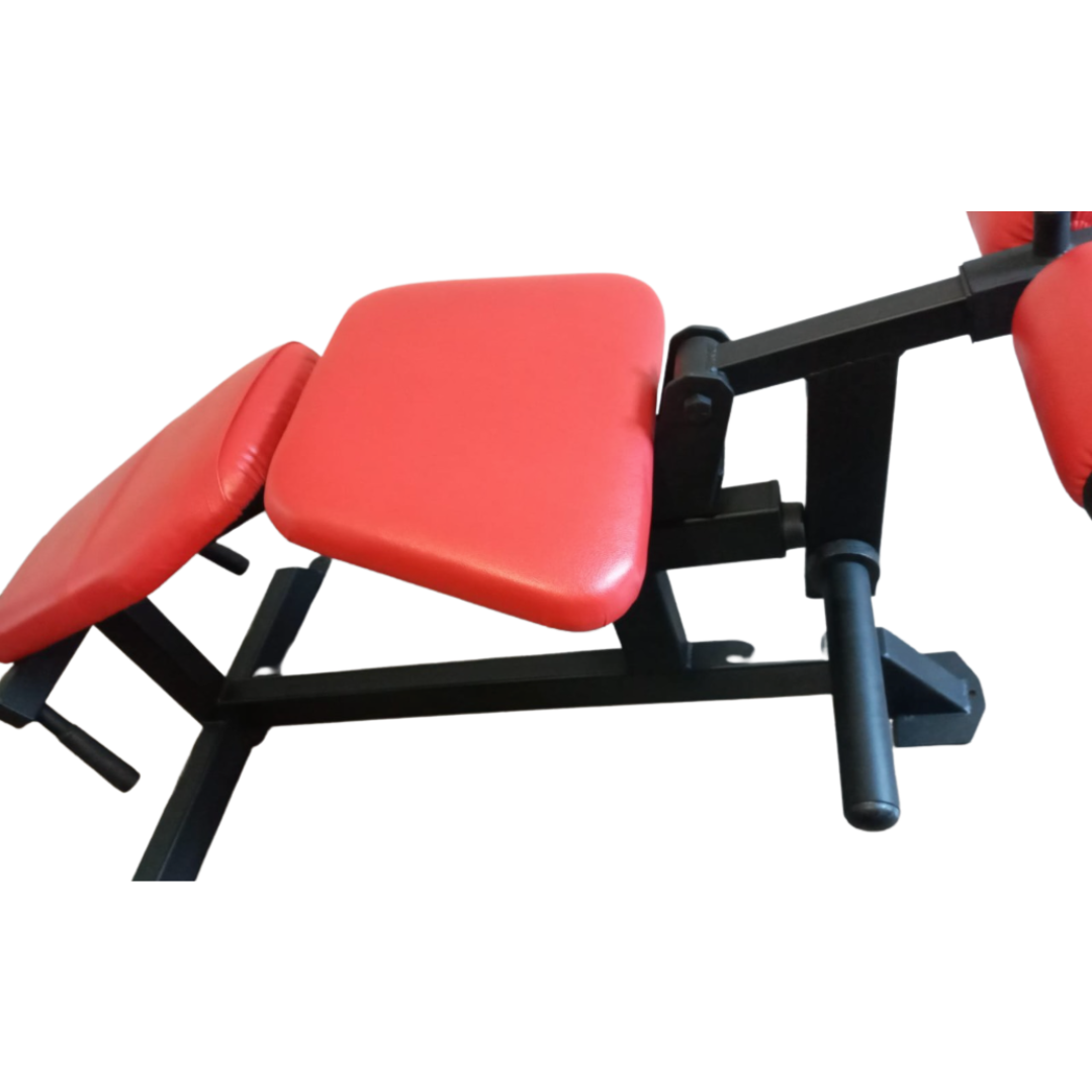 Máquina femoral acostado