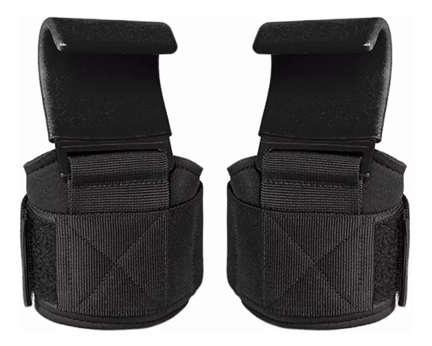Straps con ganchos y muñequeras