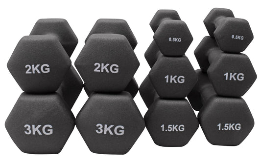 Mancuernas Hexagonales de Neopreno GymaholicMx