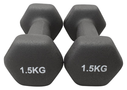 Mancuernas Hexagonales de Neopreno GymaholicMx