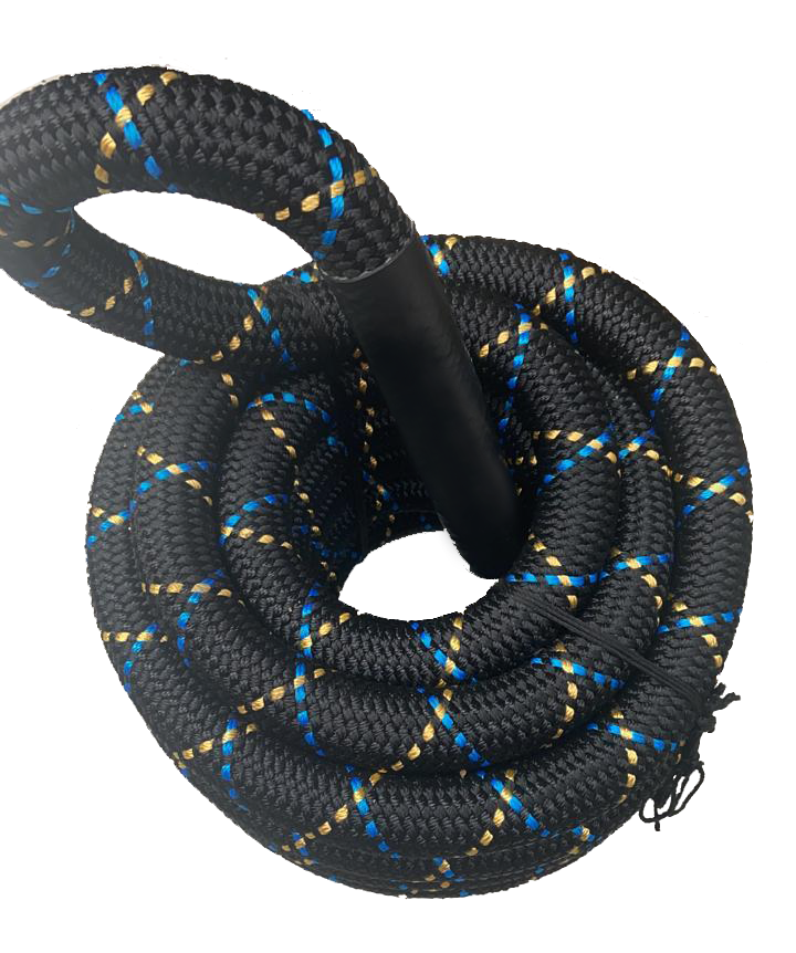 Cuerda De Azote Para Crossfit Battle Rope 2'' X 15 M Genérico Color Negro